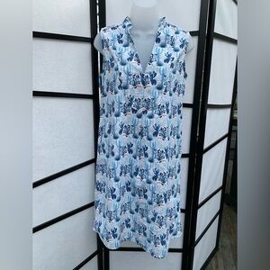 SBJ Austin Cactus Print Dress ~ 100% Cotton ~ Size 2 (their sizing)